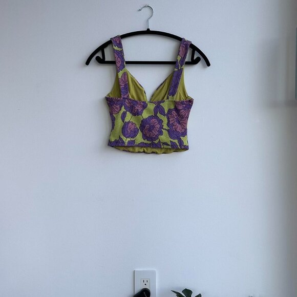 Zara sleeveless floral corset - Picture 2 of 6